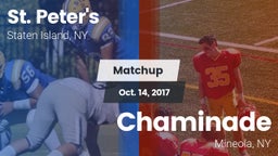 Matchup: St. Peter's vs. Chaminade  2017