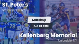 Matchup: St. Peter's vs. Kellenberg Memorial  2018