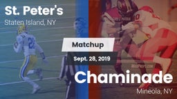Matchup: St. Peter's vs. Chaminade  2019