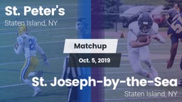 Matchup: St. Peter's vs. St. Joseph-by-the-Sea  2019