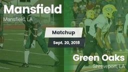 Matchup: Mansfield vs. Green Oaks  2018