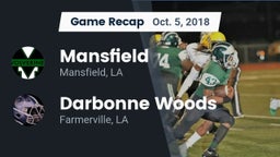 Recap: Mansfield  vs. Darbonne Woods 2018