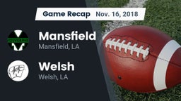 Recap: Mansfield  vs. Welsh  2018