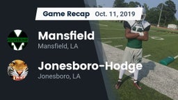 Recap: Mansfield  vs. Jonesboro-Hodge  2019
