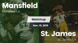 Matchup: Mansfield vs. St. James  2019