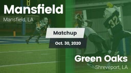 Matchup: Mansfield vs. Green Oaks  2020