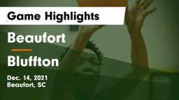 Beaufort  vs Bluffton  Game Highlights - Dec. 14, 2021