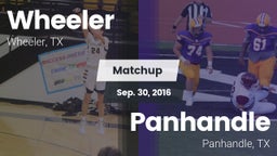 Matchup: Wheeler vs. Panhandle  2016