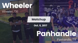 Matchup: Wheeler vs. Panhandle  2017