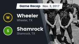 Recap: Wheeler  vs. Shamrock  2017