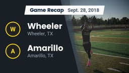 Recap: Wheeler  vs. Amarillo  2018