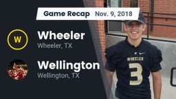 Recap: Wheeler  vs. Wellington  2018