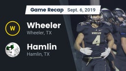 Recap: Wheeler  vs. Hamlin  2019