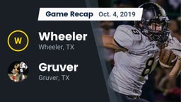 Recap: Wheeler  vs. Gruver  2019