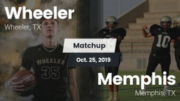 Matchup: Wheeler vs. Memphis  2019