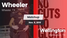 Matchup: Wheeler vs. Wellington  2019