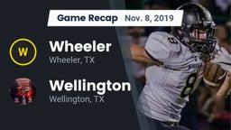 Recap: Wheeler  vs. Wellington  2019