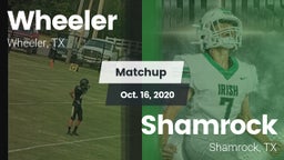 Matchup: Wheeler vs. Shamrock  2020