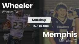Matchup: Wheeler vs. Memphis  2020