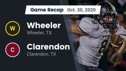 Recap: Wheeler  vs. Clarendon  2020