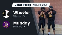 Recap: Wheeler  vs. Munday  2021