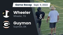 Recap: Wheeler  vs. Guymon  2022