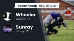 Recap: Wheeler  vs. Sunray  2023