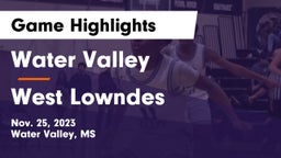 Water Valley  vs West Lowndes Game Highlights - Nov. 25, 2023