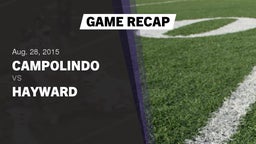 Recap: Campolindo  vs. Hayward  2015