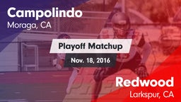 Matchup: Campolindo vs. Redwood  2016