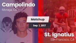 Matchup: Campolindo vs. St. Ignatius  2017