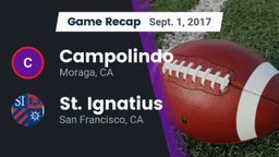 Recap: Campolindo  vs. St. Ignatius  2017