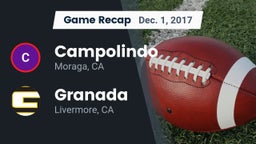 Recap: Campolindo  vs. Granada  2017