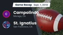 Recap: Campolindo  vs. St. Ignatius  2018