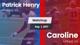 Matchup: Henry vs. Caroline  2017