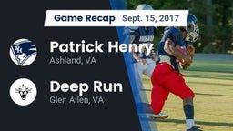 Recap: Patrick Henry  vs. Deep Run  2017