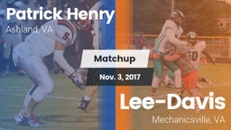 Matchup: Henry vs. Lee-Davis  2017