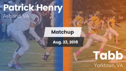 Matchup: Henry vs. Tabb  2018