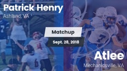 Matchup: Henry vs. Atlee  2018
