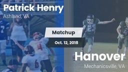 Matchup: Henry vs. Hanover  2018