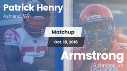 Matchup: Henry vs. Armstrong  2018