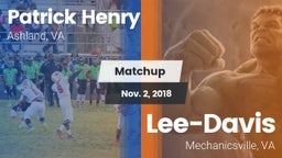 Matchup: Henry vs. Lee-Davis  2018