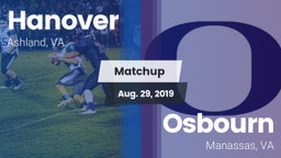 Matchup: Hanover vs. Osbourn  2019