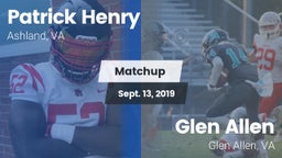 Matchup: Patrick Henry vs. Glen Allen  2019
