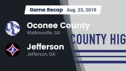 Recap: Oconee County  vs. Jefferson  2019