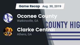Recap: Oconee County  vs. Clarke Central  2019