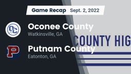 Recap: Oconee County  vs. Putnam County  2022