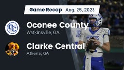 Recap: Oconee County  vs. Clarke Central  2023