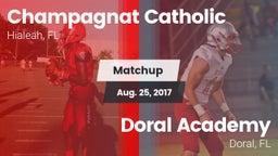 Matchup: Champagnat Catholic vs. Doral Academy  2017