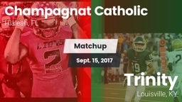 Matchup: Champagnat Catholic vs. Trinity  2017